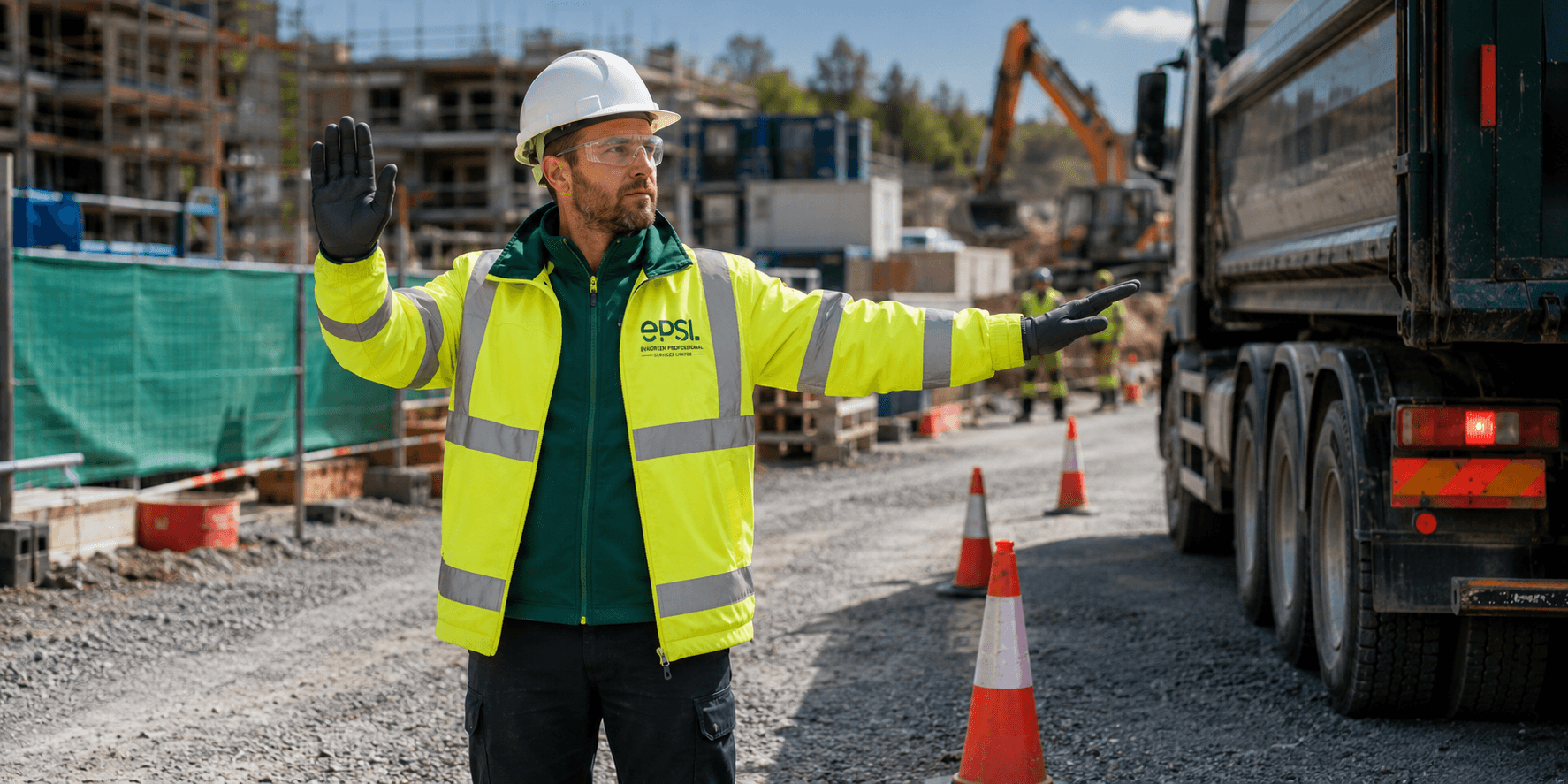 Facilities support and traffic marshalling
