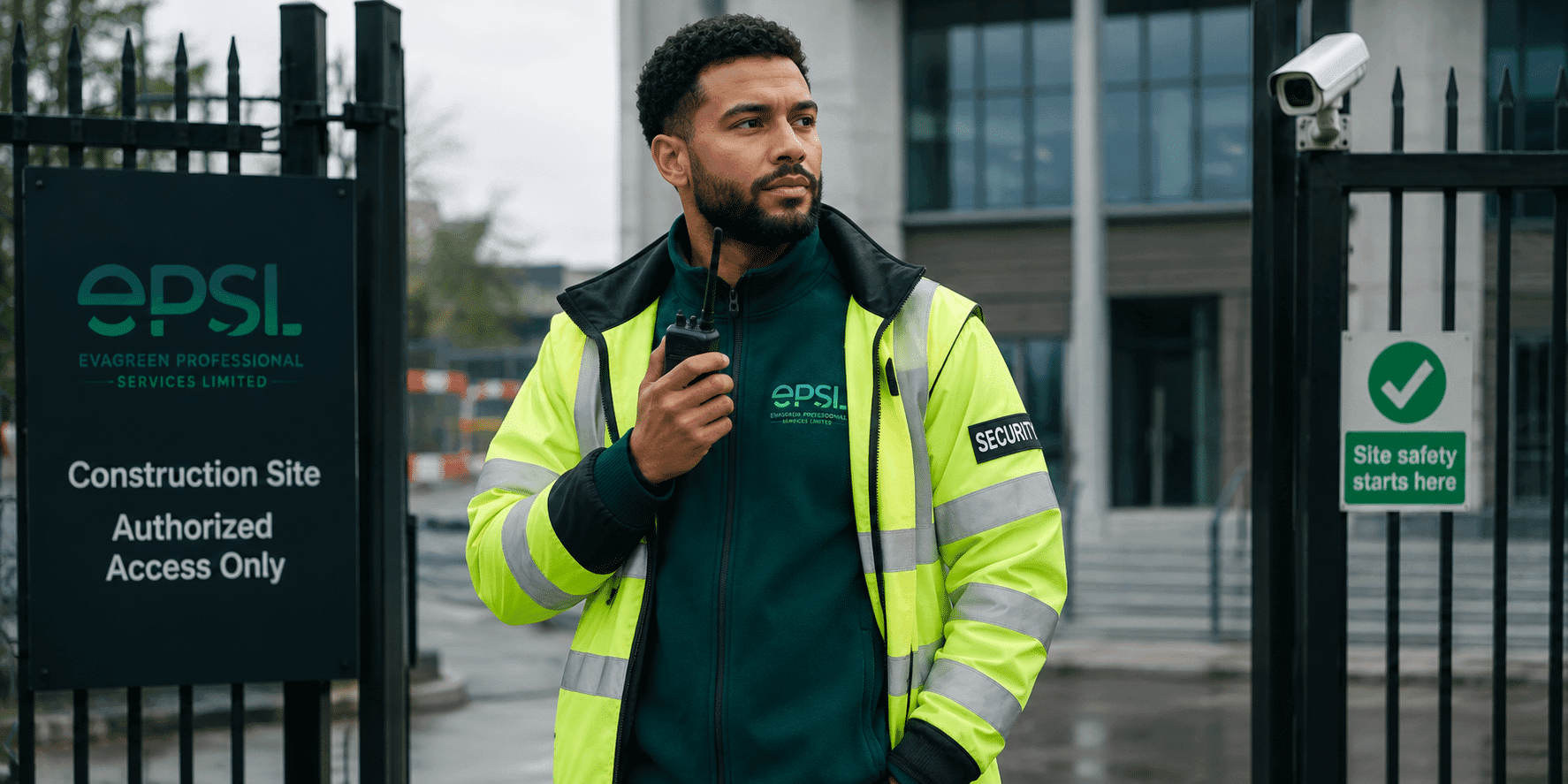SIA-licensed officer on site